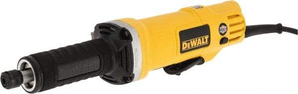 DeWALT - 1/4 Inch Collet, 25,000 RPM, Inline, Electric Die Grinder - 120 Volt, 0.4425 Hp, 4.2 Amp, 6.5 Ft. Long Cord - Caliber Tooling