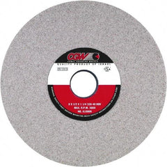 Camel Grinding Wheels - 7" Diam x 1-1/4" Hole x 3/4" Thick, J Hardness, 60 Grit Surface Grinding Wheel - Aluminum Oxide, Type 5, Medium Grade, Vitrified Bond, One-Side Recess - Caliber Tooling