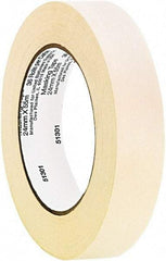 UNIVERSAL - 1" Wide x 60 Yd Long Tan Paper Masking Tape - Series UNV51301 - Caliber Tooling