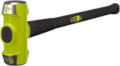 Wilton - 14 Lb Head, 24" Long Sledge Hammer - Steel Head, Steel Handle with Grip - Caliber Tooling