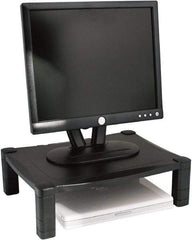 Kantek - Black Adjustable Stand - Use with Monitor, Printer, Laptop - Caliber Tooling