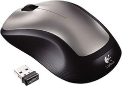 Logitech - Silver Mouse - Use with Windows XP, Vista, 7, 8 - Caliber Tooling