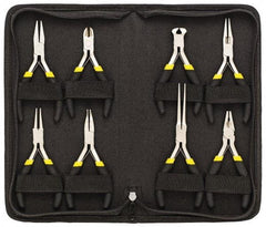 General - 8 Piece Mini Plier Set - Comes in Vinyl Case - Caliber Tooling