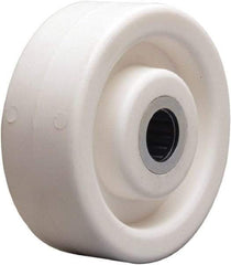 Hamilton - 4 Inch Diameter x 1-1/2 Inch Wide, Polyolefin Caster Wheel - 400 Lb. Capacity, 1-5/8 Inch Hub Length, 5/8 Inch Axle Diameter, Straight Roller Bearing - Caliber Tooling