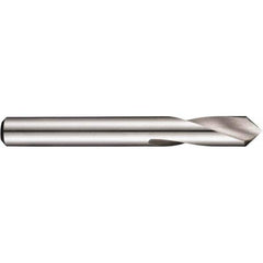 DORMER - 10mm Body Diam, 90°, 89mm OAL, High Speed Steel Spotting Drill - Caliber Tooling