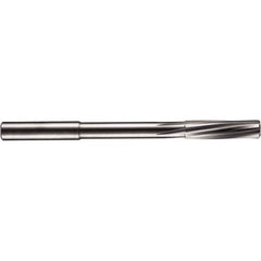 Chucking Reamer: 0.472″ Dia, 5.9494″ OAL, 1.7336″ Flute Length, Straight Shank, Solid Carbide 6 Flute, RH