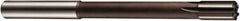 DORMER - 10mm Solid Carbide 6 Flute Chucking Reamer - Straight Flute, 10mm Straight Shank, 19mm Flute Length, 133mm OAL - Caliber Tooling