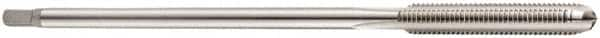 DORMER - M16x2.00 Metric Coarse 6H 3 Flute Bright Finish Cobalt Straight Flute Machine Tap - Taper, Right Hand Thread, 200mm OAL, 63mm Thread Length, Oversize - Exact Industrial Supply