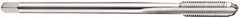 DORMER - M24x1.50 Metric Fine 6H 4 Flute Bright Finish Cobalt Straight Flute Machine Tap - Bottoming, Left Hand Thread, 140mm OAL, 28mm Thread Length, Oversize - Exact Industrial Supply