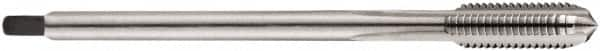 DORMER - M36x4.00 Metric Coarse 6H 4 Flute Bright Finish Cobalt Straight Flute Machine Tap - Bottoming, Right Hand Thread, 200mm OAL, 55mm Thread Length, Oversize - Exact Industrial Supply