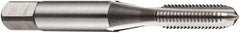 DORMER - 5/8-11 UNC 2B 4 Flute Bright Finish High Speed Steel Straight Flute Standard Hand Tap - Bottoming, Right Hand Thread, 80mm OAL, 32mm Thread Length, Oversize - Exact Industrial Supply