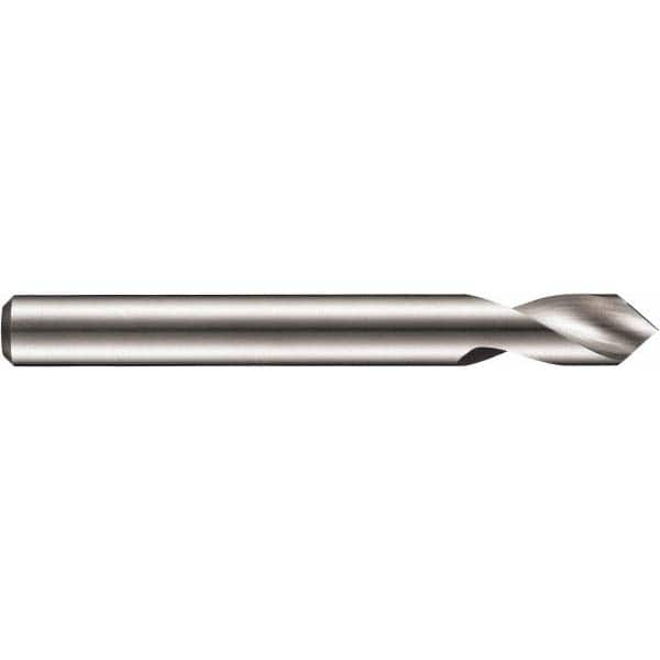 DORMER - 16mm Body Diam, 90°, 115mm OAL, Solid Carbide Spotting Drill - Caliber Tooling