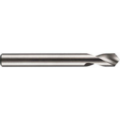 DORMER - 10mm Body Diam, 120°, 89mm OAL, Solid Carbide Spotting Drill - Caliber Tooling