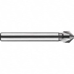 DORMER - 8mm Shank Diam, 3 Flute 90° Solid Carbide Countersink - Caliber Tooling