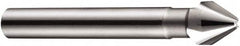 DORMER - 6mm Shank Diam, 3 Flute 60° High Speed Steel Countersink - Caliber Tooling