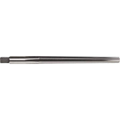 Union Butterfield - #2 Pin, 0.201" Diam, 0.16" Small End, 13/64" Diam Straight Shank, 1-15/16" Flute, Taper Pin Reamer - Caliber Tooling