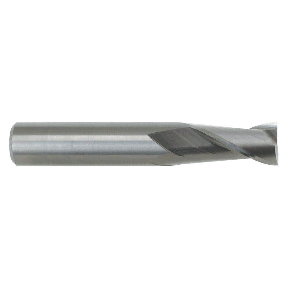 Corner Radius End Mill: 3/4″ Dia, 1-1/2″ LOC, 0.06″ Radius, 2 Flutes, Solid Carbide 4″ OAL, 3/4″ Shank Dia, 30 ° Helix, Bright/Uncoated, Corner Radius End, Centercutting, Series 121