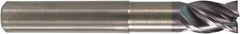 M.A. Ford - 10mm, 24mm LOC, 16mm Shank Diam, 98mm OAL, 4 Flute, Solid Carbide Square End Mill - Single End, ALtima Finish, 35/38° Helix, Centercutting, Right Hand Cut, Right Hand Flute, Series 177S - Caliber Tooling