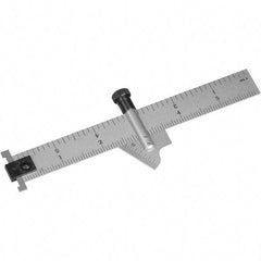 Mitutoyo - Drill Point Gages Bevel Angle: 59.00 Includes Ruler: Yes - Caliber Tooling