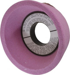 Grier Abrasives - 4" Diam, 1-1/4" Hole, 1-1/2" Thick, 80 Grit Type 11 Tool & Cutter Grinding Wheel - Caliber Tooling