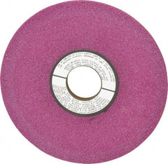 Grier Abrasives - 6" Diam, 1-1/4" Hole Size, 1/2" Overall Thickness, 60 Grit, Type 12 Tool & Cutter Grinding Wheel - Medium Grade, Aluminum Oxide, J Hardness, Vitrified Bond, 4,138 RPM - Caliber Tooling