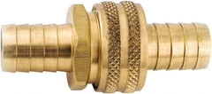 ANDERSON METALS - 3/4 GHT Garden Hose Barb Set - Lead Free Brass, Standard Shank Male/Female Set Connector - Caliber Tooling