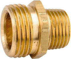 ANDERSON METALS - 3/4 MGHT & 3/8 MPT Garden Hose Male x MIP - Lead Free Brass, Male Hose to Male Pipe Connector - Caliber Tooling