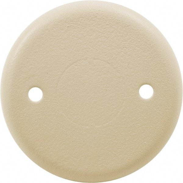 Hubbell Wiring Device-Kellems - 2.4 Inch Wide x 0.24 Inch High, Round Raceway Cover - Ivory, For Use with HBL500 Series Raceways and HBL750 Series Raceways - Caliber Tooling