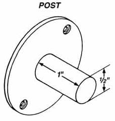 Mahr - Post Drop Indicator Back - Use with AGD Group 4 Series E/R - Caliber Tooling