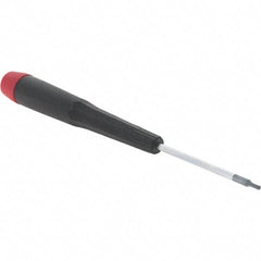 Wiha - 0.05" Precision Miniature Hex Driver - 1-9/16" Bade Length, Tapered Handle, 4-3/4" OAL - Caliber Tooling