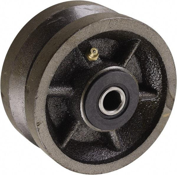 Value Collection - 3/4" ID, Caster Replacement Wheel with Roller Bearing - 800 Lb Load Capacity, 2-1/8" Hub Length, 1/2" Axle - Caliber Tooling