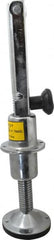 Vestil - 18 Inches Overall Height, 5,000 Lbs. Load Limit Leveling Jack - 4-1/2 Inches to 13-1/2 Inches Height Below Frame, 9 Inch Long Screw Travel - Caliber Tooling