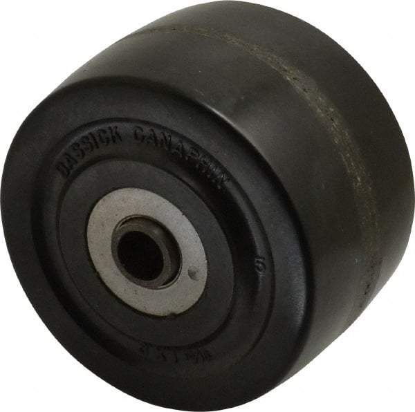 Albion - 3 Inch Diameter x 1-13/16 Inch Wide, Phenolic Caster Wheel - 500 Lb. Capacity, 1-15/16 Inch Hub Length, 3/8 Inch Axle Diameter, Roller Bearing - Caliber Tooling