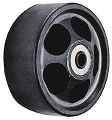 Albion - 6 Inch Diameter x 2 Inch Wide, Semi-Steel Caster Wheel - 1,650 Lb. Capacity, 2-3/8 Inch Hub Length, 1/2 Inch Axle Diameter, Roller Bearing - Caliber Tooling