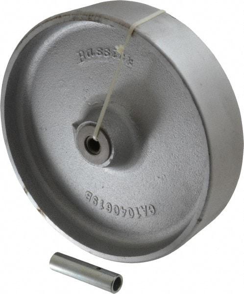 Albion - 10 Inch Diameter x 2-1/2 Inch Wide, Semi-Steel Caster Wheel - 1,650 Lb. Capacity, 2-15/16 Inch Hub Length, 1/2 Inch Axle Diameter, Roller Bearing - Caliber Tooling