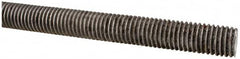 Made in USA - 5/8-11 UNC (Coarse), 6' Long, Low Carbon Steel Threaded Rod - Oil Finish Finish, Right Hand Thread - Caliber Tooling