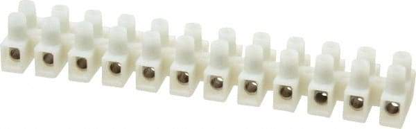 Ideal - 0.7mm High x 7.9mm Long, Terminal Block Barrier Strip - Use with 12 Pole Terminal Blocks - Caliber Tooling