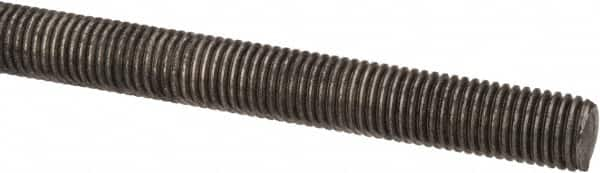 Made in USA - 5/16-24 UNF (Fine), 6' Long, Stainless Steel Threaded Rod - Right Hand Thread - Caliber Tooling