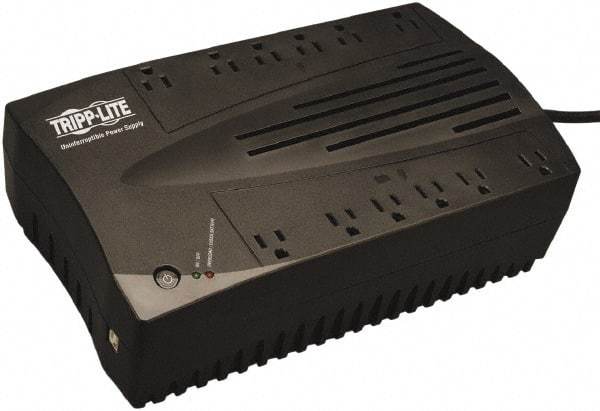 Tripp-Lite - 15 Amp, 750 VA, Tower Mount Line Interactive Backup Uninterruptible Power Supply - Backup 2 min with Full Load & 8.6 min with Half Load, 120 VAC Input & Output, 450 Watt Output, 1 Phases, 8 Outlets - Caliber Tooling