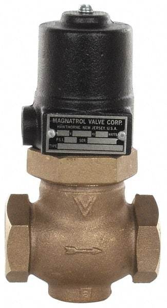 Magnatrol Valve - 1-1/4" Port, 2 Way, Solenoid Valve - Normally Closed - Caliber Tooling