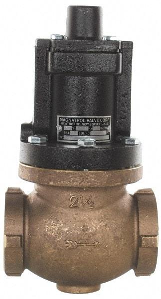 Magnatrol Valve - 2-1/2" Port, 2 Way, Solenoid Valve - Normally Open - Caliber Tooling