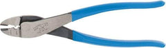 Channellock - 9-3/4" OAL Crimping Pliers - Plastic Dipped Handle - Caliber Tooling