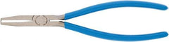 Channellock - 8" OAL, End Cutting Pliers - 1-3/16" Jaw Length x 17/32" Jaw Width, Plastic Dipped Handle - Caliber Tooling