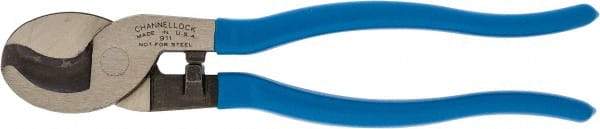 Channellock - 9-1/2" OAL, Cable Cutter - Plastic Dipped Handle - Caliber Tooling