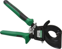 Greenlee - 10" OAL, 1-3/8" Capacity, Cable Cutter - Molded Plastic Handle - Caliber Tooling