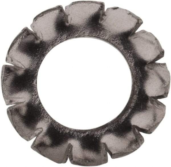 Value Collection - M5 Screw, 5.3mm ID, Stainless Steel External Tooth Lock Washer - 10mm OD, Uncoated, Grade 316 & Austenitic A4 - Caliber Tooling