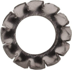 Value Collection - M5 Screw, 5.3mm ID, Stainless Steel External Tooth Lock Washer - 10mm OD, Uncoated, Grade 316 & Austenitic A4 - Caliber Tooling