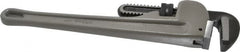 Value Collection - 14" Aluminum Straight Pipe Wrench - 2" Pipe Capacity - Caliber Tooling