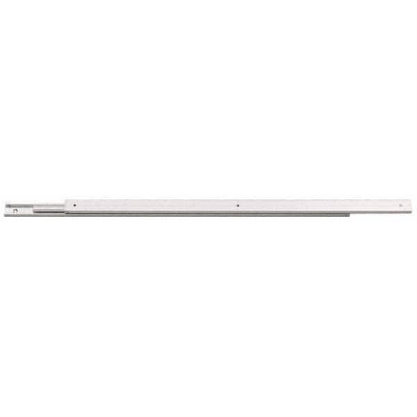 Drawer Slides; Type: Low Profile Slide; Extension Style: Full Extension; Slide Length: 19-11/16; Travel Length: 576.0; 22.68; Travel Length: 22.68; Load Capacity (Lb.): 33.0 lb; 33.000; Finish/Coating: White Alumite; Painted; Material: Aluminum; Finish: P