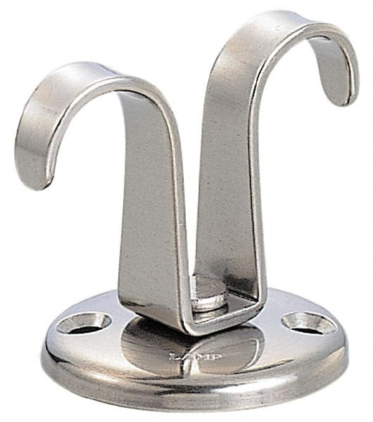 Coat & Hat Hooks; Type: Rotating Hook; Projection: 55/64; Finish/Coating: Satin; Thickness (Decimal Inch): 0.0800; Thickness: 5/64; PSC Code: 5340; Load Capacity (Lb.): 6.600